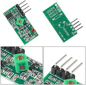 AIsmartlink Für Arduino DIY Elektronik Raspberry Pi 433MHz RF Wireless Empfänger und Sender Modul Kit