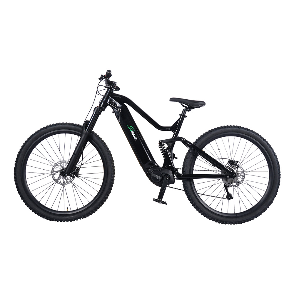 Black e-MTB
