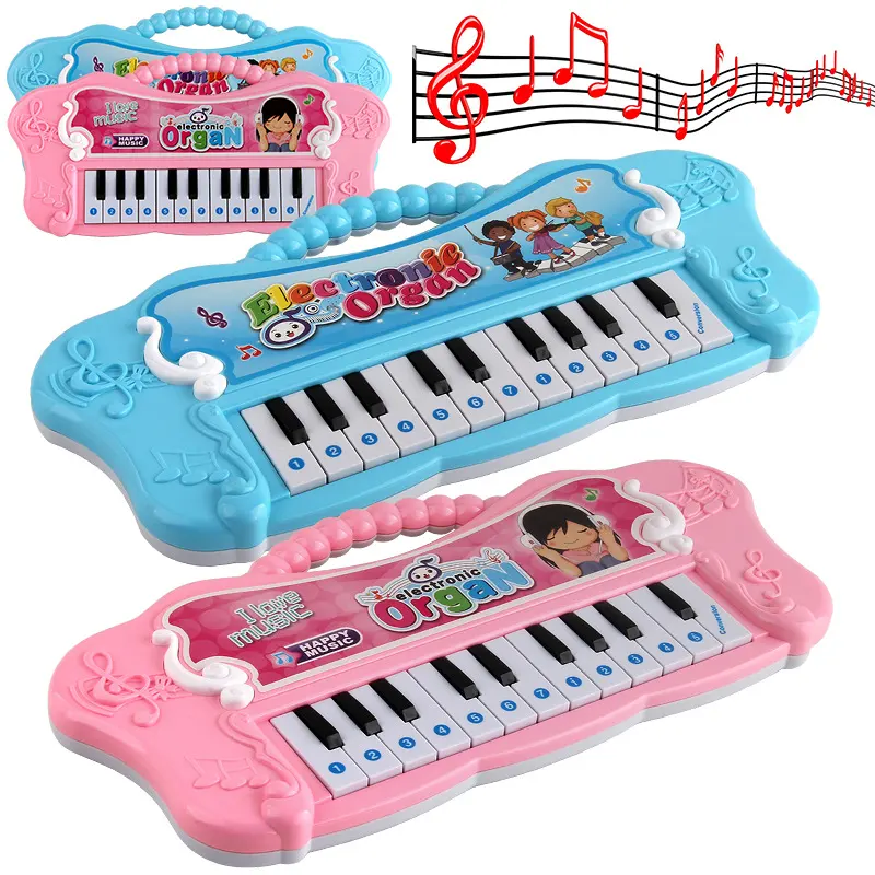 Otros niños rompecabezas multifuncional instrumento musical interactivo mini piano juguete órgano electrónico