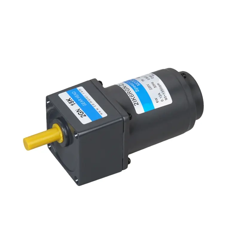 25W ac reversible geared motor right angle