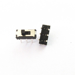 DIP 2列6フィート2ファイルトグルスイッチMSS22D18G22ギア2P2T垂直タイプハンドル高さ2MM - Product Image 1