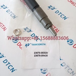 2GD-FTV 2.4Lエンジン用の新しい23670-0E020 = 23670-09430コモンレール燃料インジェクター - Product Image 6