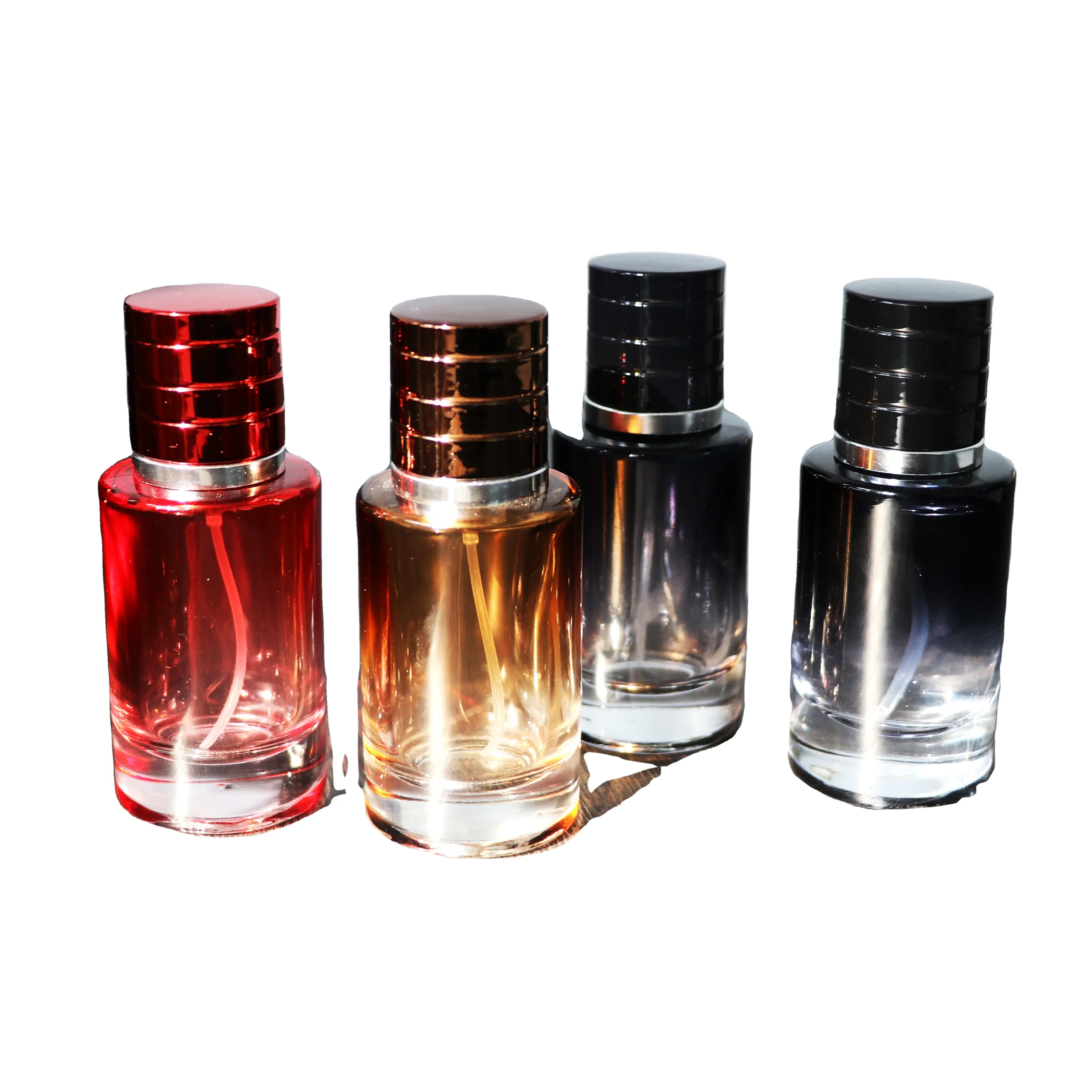 Garrafas de perfume exclusivas de luxo, garrafas de vidro de perfume importadas da china