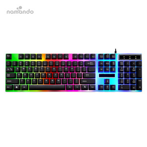 Wired <strong>Keyboard</strong> and <strong>Mouse</strong> Set Usb Luminous Mechanical Feeling <strong>Keyboard</strong> and <strong>Mouse</strong> Set for PC Laptop <strong>Computer</strong> Game Office