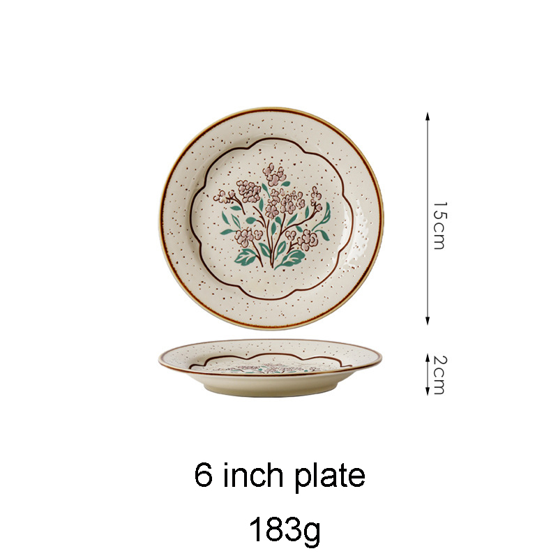 plato de 6 pulgadas