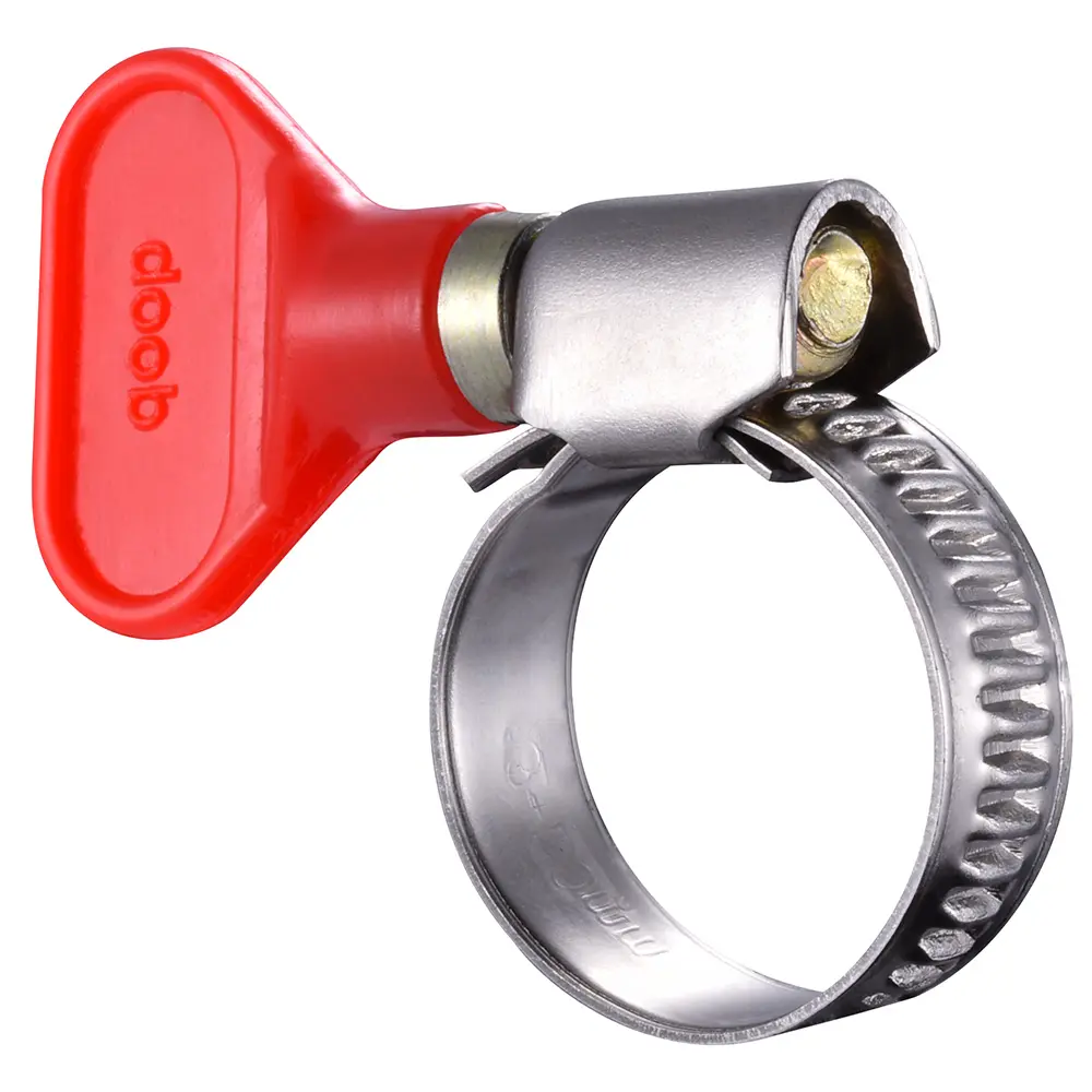 Heavy duty American type pipe clip stainless steel hose clamp
