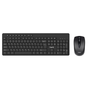 Havit KB249GCM厂家直销可充电人体工程学2.4Ghz无线键盘鼠标组合套装 - Product Image 1