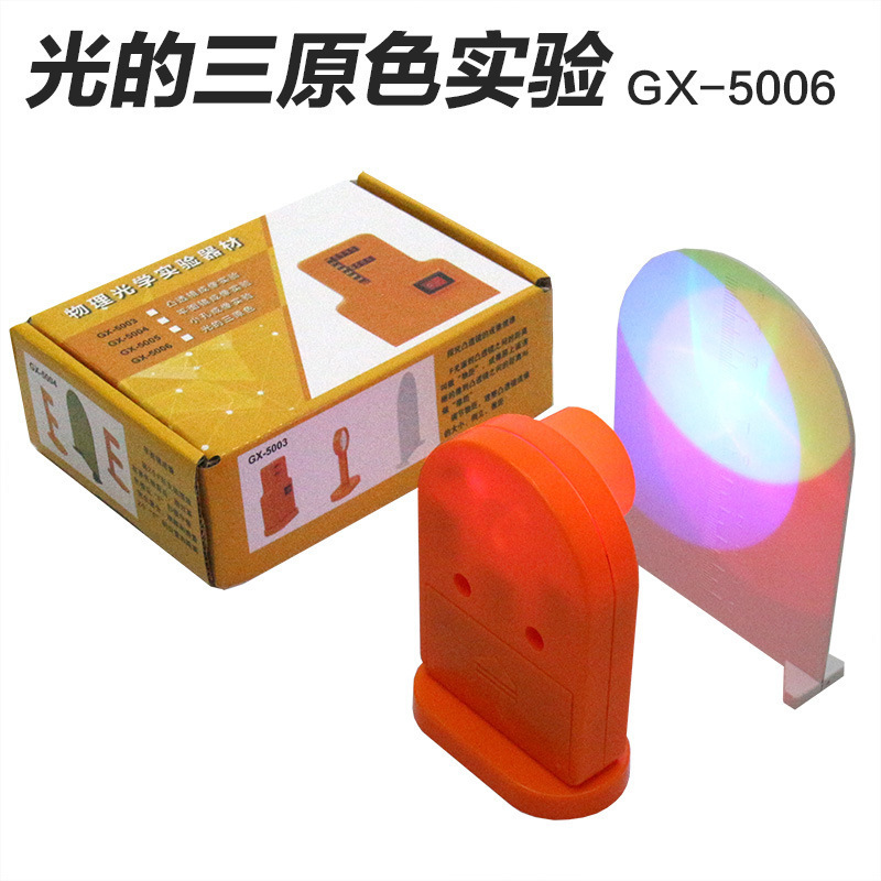 Expérience sur les trois couleurs primaires de la lumière GX-5006