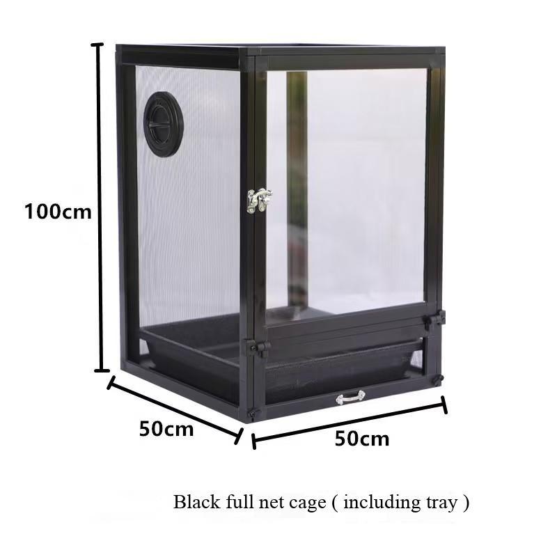 Porte grillagée - 50*50*100cm plateau inclus