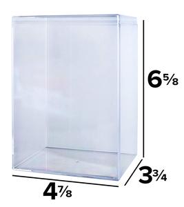 Custom Transparent Plastic Display Boxes PET 4 Inch <strong>Pop</strong> Box - Product Image 2