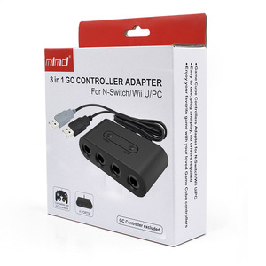 3 in 1 GC Controller Adapter für Nintendo Switch/WiU/PC 4 GameCube Controller Konverter Für Nintendo Switch mit USB Kabel - Product Image 4
