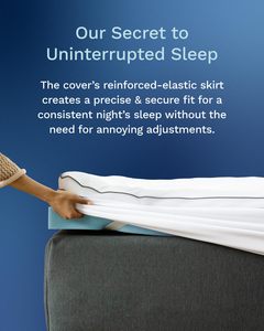 ที่นอนโฟมเจลขนาดเต็มเตียงแฝดพร้อมท็อปเปอร์เตียง10ซม. ที่นอนเมมโมรีโฟมขนาดเตียงคู่ - Product Image 6