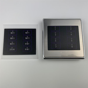 8 pulsanti a muro a secco contattore nodo auto reset interruttore della luce modulo