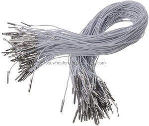 <strong>Elastic</strong> Barbed Cords Loop Stretch Loop Band Round <strong>String</strong> with Metal Barbs Fastener <strong>Hat</strong> Chin Cord Strap <strong>for</strong> Party DIY <strong>Hat</strong> - Product Image 4