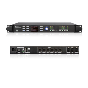 AES入力/出力16バンドEQFIR3入力6出力デジタル音声処理スピーカー管理DSPオーディオプロセッサ - Product Image 1