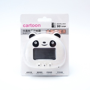 Timer digitale a forma di mucca panda con schermo LCD per cucinare lo studio dello studio del Timer con il magnete a forma di bovini da latte - Product Image 6
