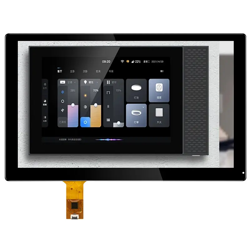 Vandalsicheres Touchscreen 9 Zoll 1024 * 600 P I2C Multi-Touch-Lcd-Display-Panel kapazitiver Touchscreen-Überzugskit für Smart Home