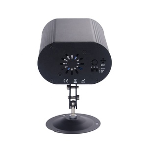 フルカラーRGB3レンズ16パターンリモートコントロールディスコパーティークリスマスLED RGBレーザーライト - Product Image 3