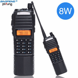 BAOFENG UV-82 lange Walkie Talkie 8W UV Dual Band 128 Kanäle 3800mAh Unterstützung Typ-<span class=keywords><strong>C</strong></span>-Kabel Aufladen UV82 Funkgeräte BF-UV82