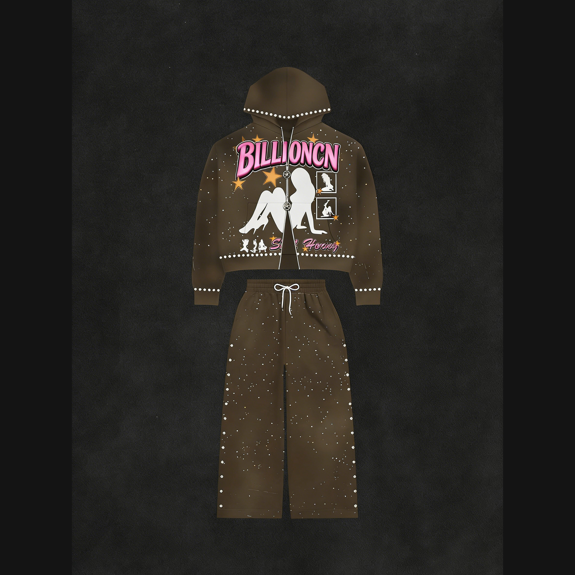 สีน้ำตาล