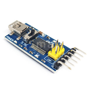 FTDI TTL rl USB TTL seri IC adaptörü dönüştürücü modülü için temel kesme panosu 3.3V / 5V FT232 anahtarı yeni