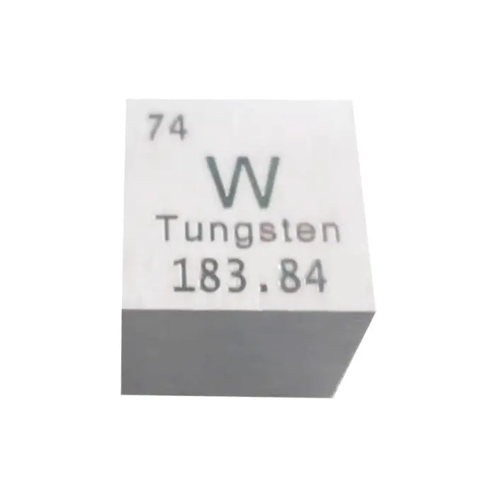 Penjualan langsung pabrik kubus Tungsten kepadatan tinggi sesuai pesanan untuk koleksi
