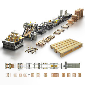 Fully <strong>Automatic</strong> Wood EUR EPAL <strong>Block</strong> Hydraulic High Speed Pallet Nailing <strong>Machine</strong> for Stringer Pallet Nailer <strong>Making</strong> <strong>Machine</strong> China - Product Image 5