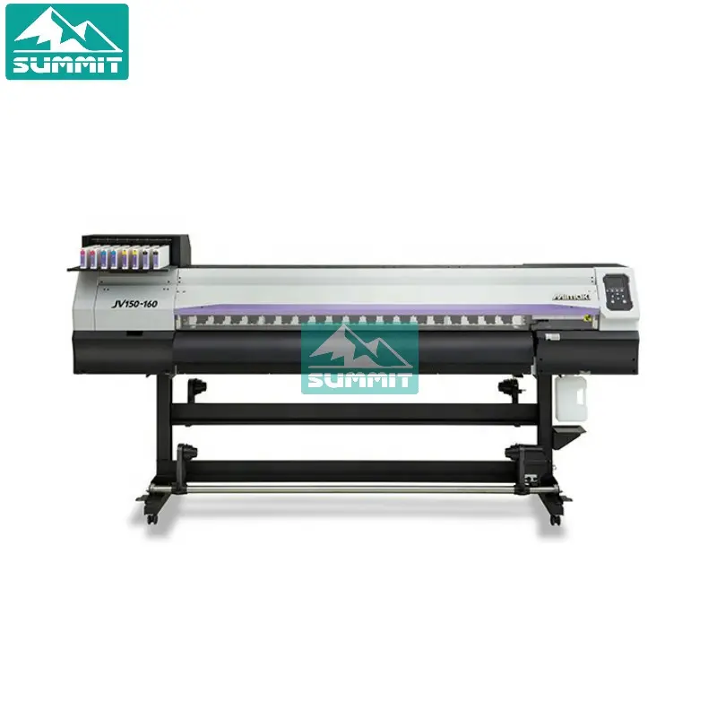 Эко растворитель принтер высокого качества используется JV150-160 принтер с новой печатающей головкой DX7