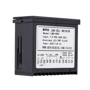 Controlador de peso de pantalla LED, dispositivo de pesaje digital, entrada de señales de celda de carga, 2 salidas de relé, 4 nuevos, 1 a 2, 1 a 2 - Product Image 2