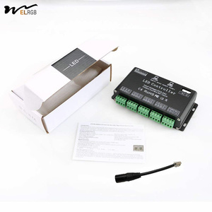 12-Kanal-DMX-Decoder RGB LED Lichtstreifenregler dmx512 Decoder Dimmer-Laufter DC5V-24V LED-Lichttemperaturmodul