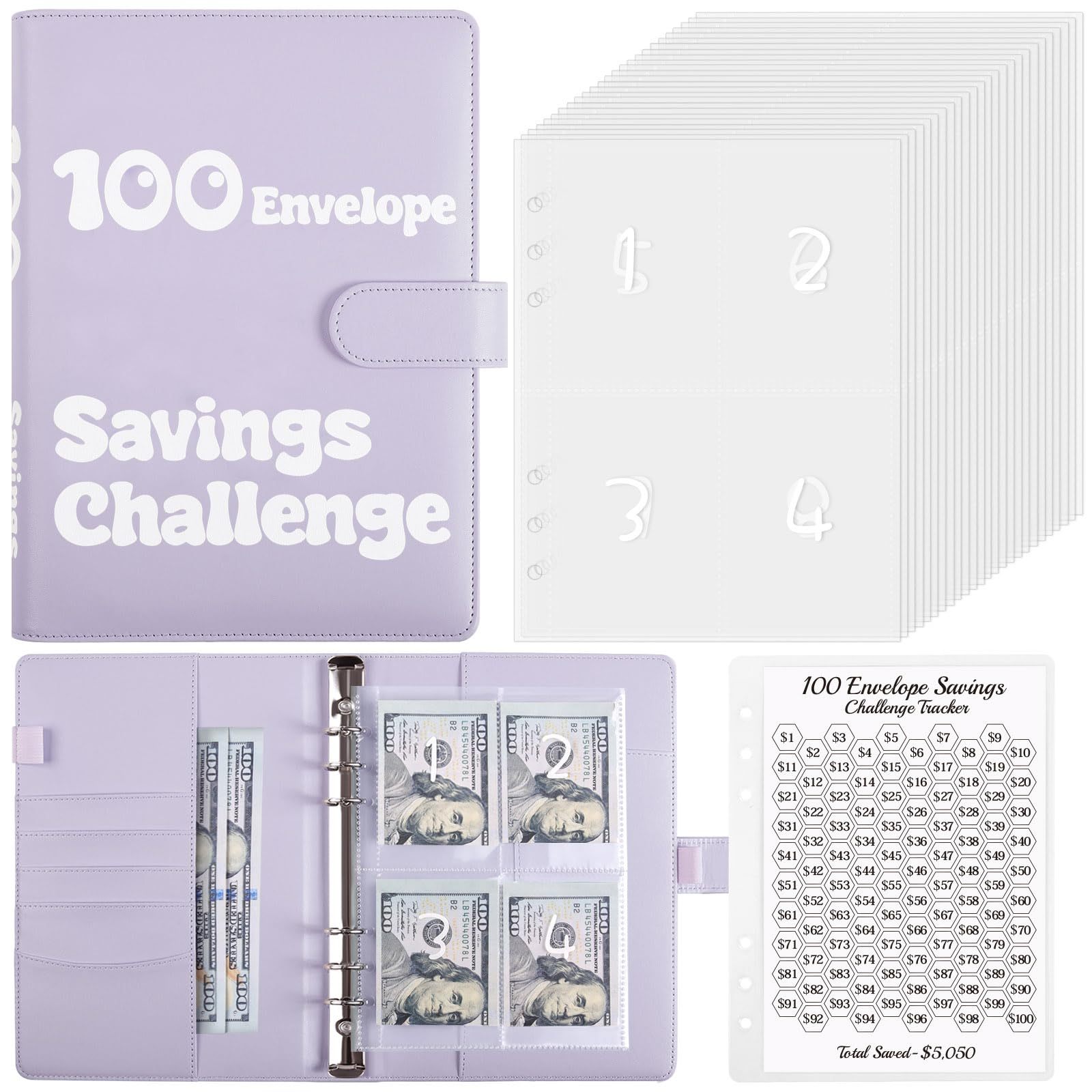 SET A5 - Violet clair