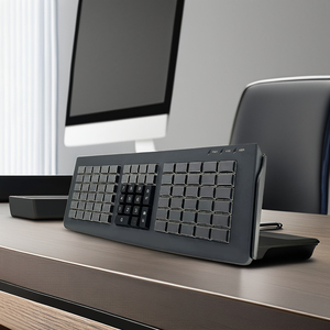 USB POS Клеммная клавиатура полностью программируемая кассовая система с 81 клавишами - Product Image 1