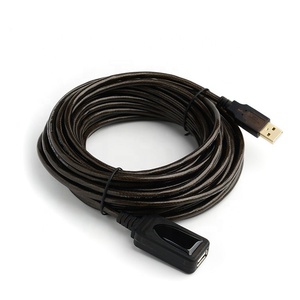 Cable de extensión activo USB 2,0, 1m, 15M, macho, hembra, conector chapado en oro, blindaje trenzado, impresora, uso de red informática, muestra gratis - Product Image 6