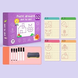 ของเล่นฝึกวาดรูปสำหรับเด็กปฐมวัยอุปกรณ์ฝึกวาดเส้นปากกาควบคุมด้วยมือ - Product Image 6