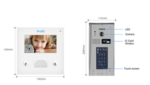 Ulti-intercomunicador de 4,3 pulgadas para la familia, pieza para teléfono móvil uilding ystem, 128 - Product Image 2