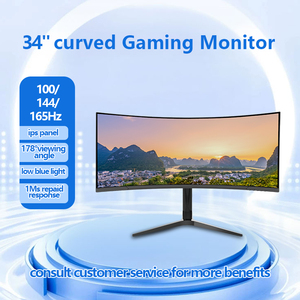 Factory Price New UHD 34 Curved LCD <strong>Computer</strong> Gaming <strong>Monitor</strong> HDR with Speaker 21:9 Display Ratio for Desktop <strong>Use</strong> - Product Image 5