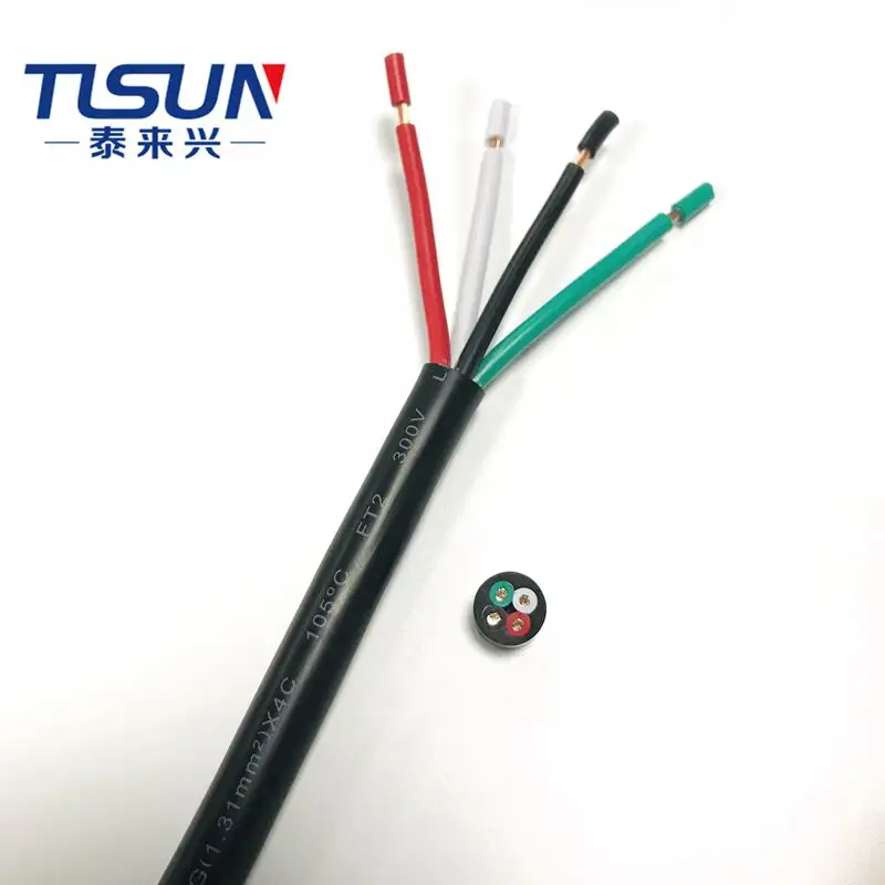 Manufacturer Direct Selling Ul Certified Power Cable 4X18AWG SJTO Oil Resistant Industrial Cable