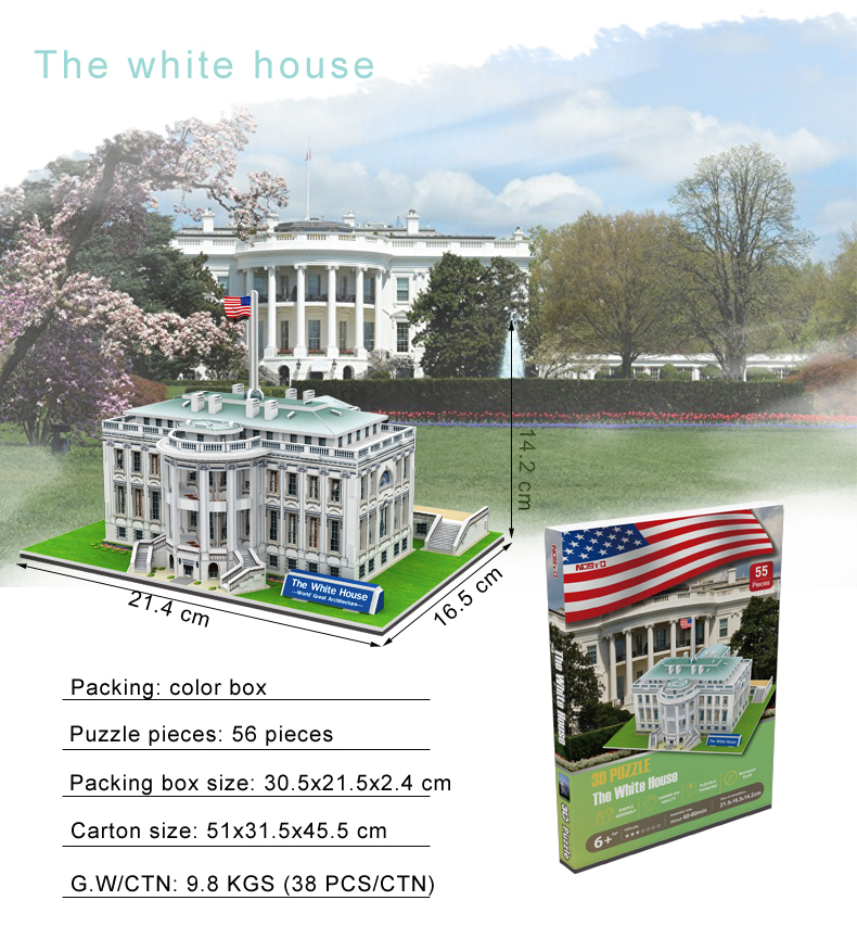A0111 La Maison Blanche 1,50 $
