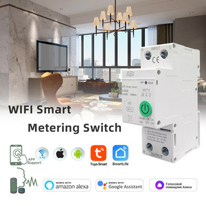 LEDEAST OOC Tuya WiFi Smart <strong>Circuit</strong> <strong>Breaker</strong> 2P 63A Timer Power Energy kWh Voltage <strong>Current</strong> Meter Protector Voice Switch - Product Image 2