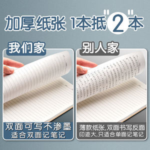 批发加厚A5线圈笔记本简约B5记事本小学生高颜值打印练习册纸 - Product Image 2