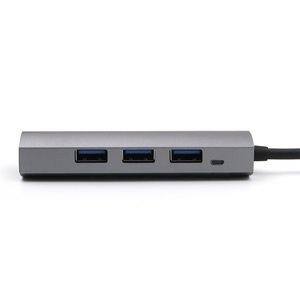 厂家直销型c usb集线器4端口USB 3.0适配器视频转换器，适用于笔记本电脑4 in 1 usb集线器 - Product Image 3
