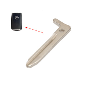 Remtekey New Type Remote Spare Small Insert <strong>Key</strong> for <strong>Mazda</strong> Smart Emergency Keyblade <strong>Key</strong> Blade - Product Image 1