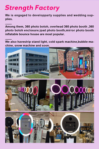 ドーナツ3Dリングライト<span class=keywords><strong>Led</strong></span> Selfie ipadフォトブース液晶画面付きフォトブースipad Cabina De Fotos Para ipad