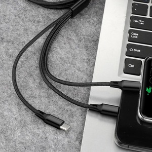 Cable de carga USB 3 en 1, multifunción, Universal, para iPhone, tipo C, nuevo diseño, precio de fábrica - Product Image 6