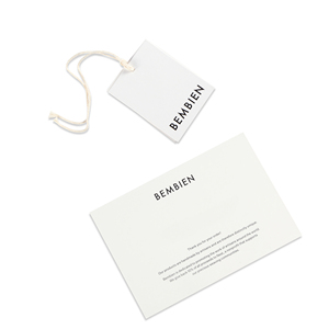 Fabricante de Costume Pendurar Tag Tag Roupa Especial SwingTags Rótulo Hangtag Vestuário Corda