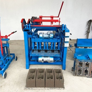 Amplamente Utilizado Elétrico Oco Bloco De Cimento De Concreto Tijolo Making <span class=keywords><strong>Maker</strong></span> Máquina Preço Para Venda Nos EUA Etiópia Zâmbia Gana Quênia