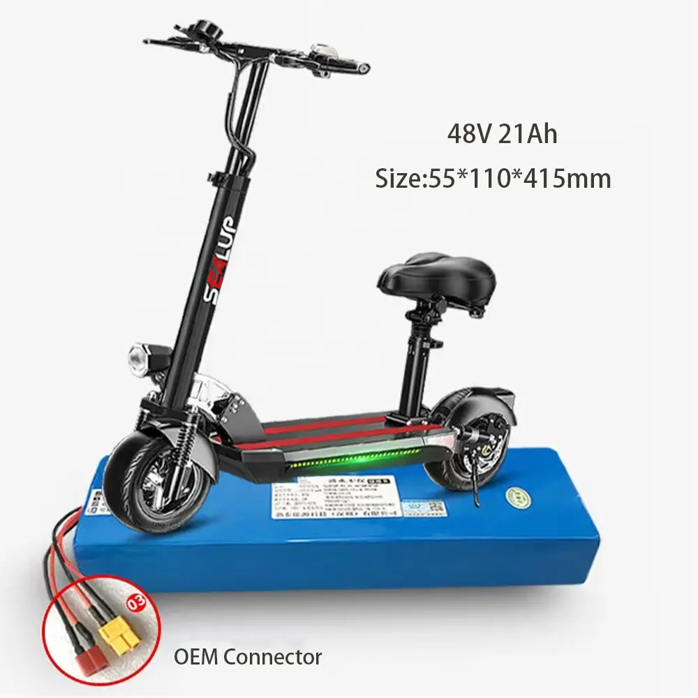 Batterie au lithium Oem 10ah 20ah 25ah 30ah 40ah 48v batterie lithium-ion pour scooter de vélo électrique