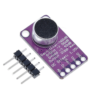 MAX9814 microfono AGC modulo amplificatore scheda Auto controllo guadagno per Arduino attacco programmabile e rapporto di rilascio basso THD - Product Image 1