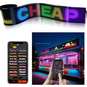32x256 negozi di controllo delle APP programmabili Digital Signage 280x1920mm per l'industria esterna primo pannello a matrice a Led per la pubblicità - Product Image 4