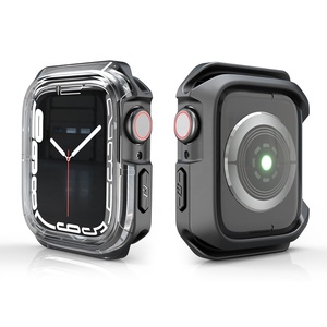 Apple Watch用ハードPCケース40mm44mm 41mm 45mmシリーズ6スマートウォッチケースAppleWatchシリーズ7用保護カバー - Product Image 1